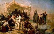 Leon Cogniet The 1798 Egyptian Expedition Under the Command of Bonaparte oil on canvas